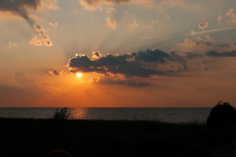 On the beach