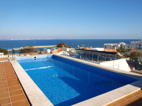 Indoor pool, a heated pool