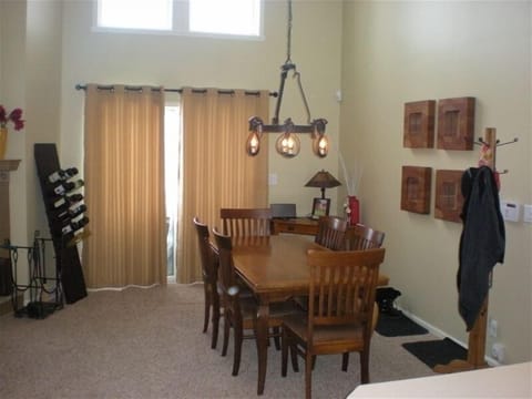 Open dining area