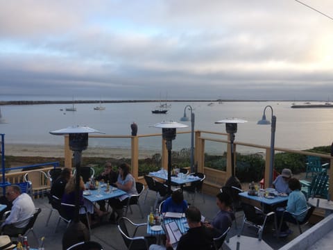 Sam's Chowder House inside or patio is a special treat, just an 11 minute walk. 