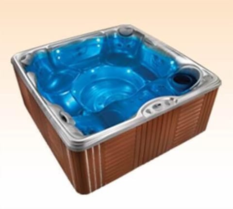 New 7-person hot tub installed in December 2013