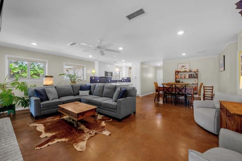 Open floor plan is designed for brightness and unobstructed views