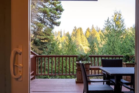 View as you leave apartment