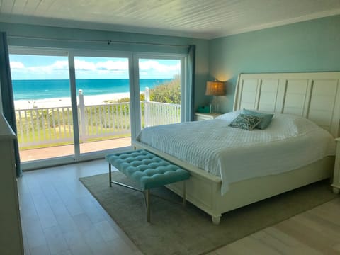Master bedroom with stunning ocean views!