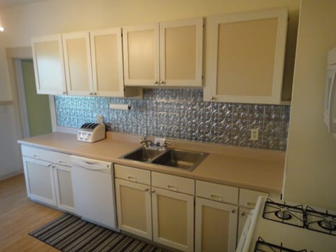 full kitchen with modern appliances