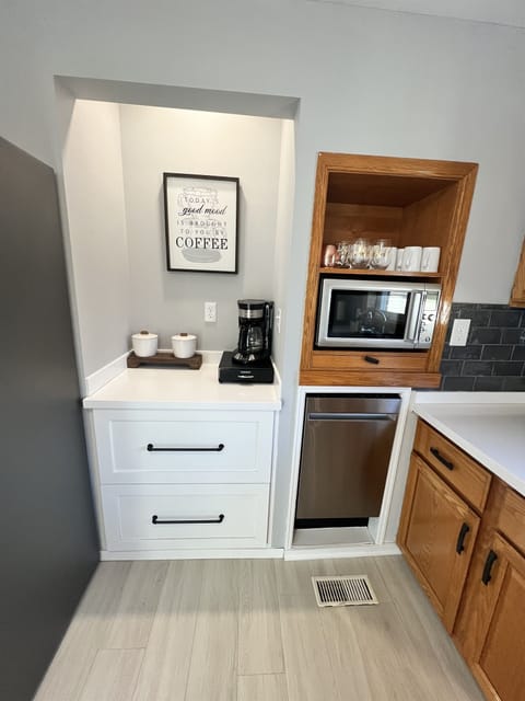 Coffee Bar complete with coffee to start your day right