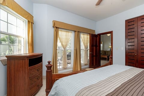 Lot's of natural light in the master suite with views of ocean