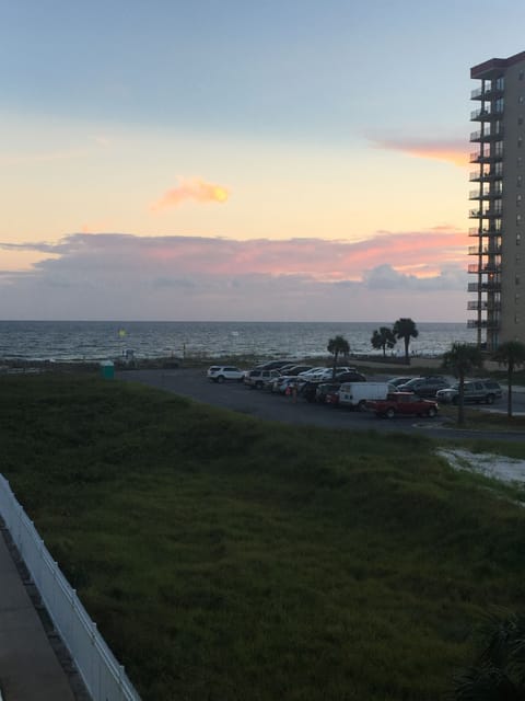 Best sunsets on the beach can be seen on our balcony!