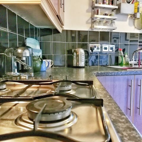 Self-catering? Easy! But  please return our kitchen  to its lovely clean state.