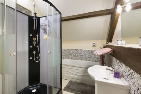 St Michel room, bathroom.