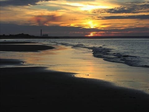 Beautiful sunsets and sandbars at low tide