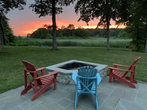 Gather around the fire pit and enjoy the breathtaking view.  