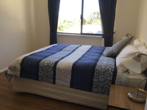 1 bedroom, blackout drapes, iron/ironing board, travel crib