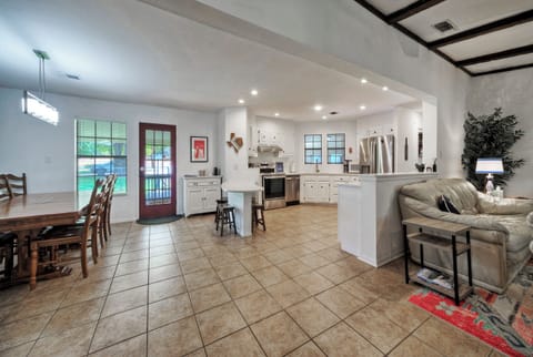 Kitchen and Dining areas