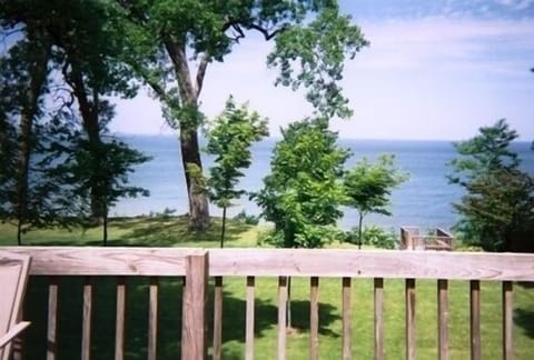 Back Deck View of Lake