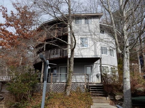 View from the Lake side, winter view