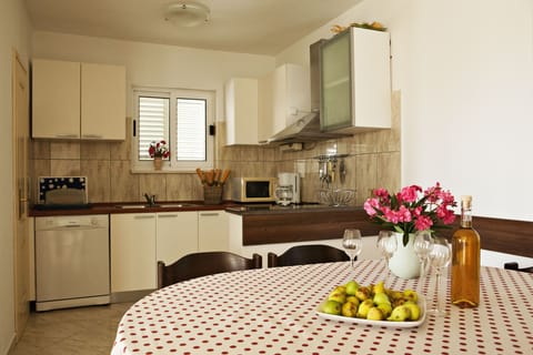 Kitchen with dining area