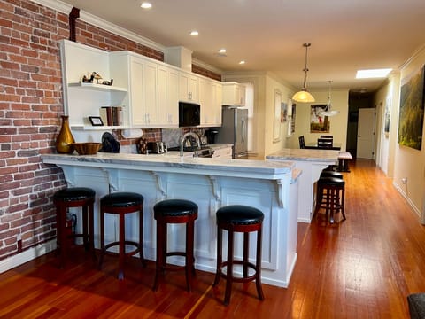 Barstools for additional seating