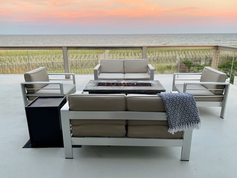 Enjoy sunsets by the fire pit 