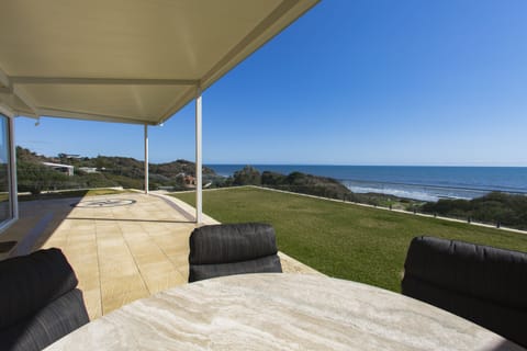 Patio, lawn and view!