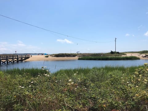 Beach nearby, sun loungers