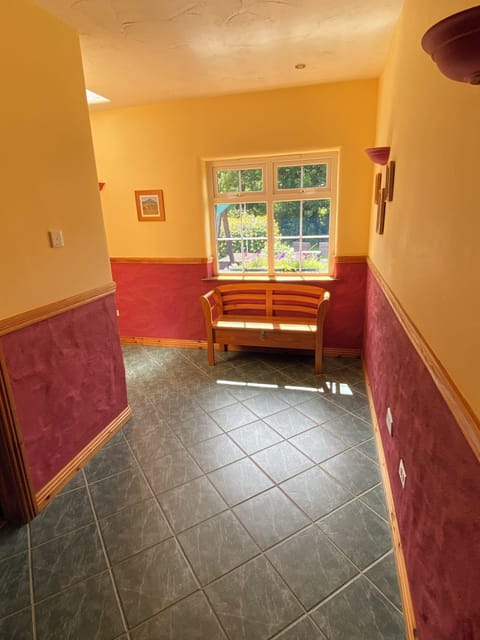 Rear Hall view from Blue Bathroom