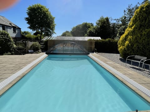 Indoor pool, outdoor pool