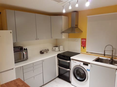 New kitchen with F/F, W/M & D/W