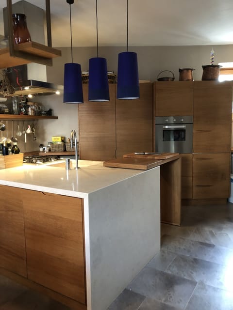 Modern Scandinavian style kitchen. 