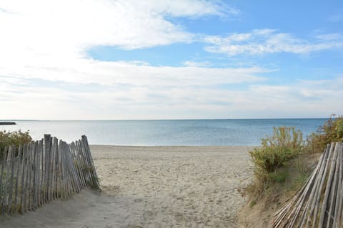 On the beach