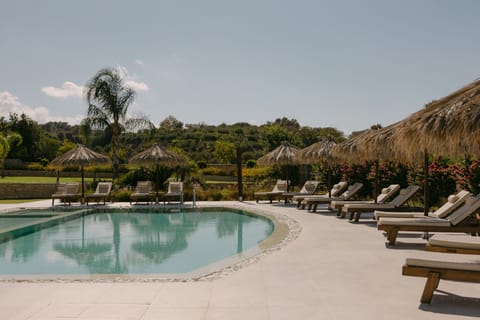 Sparkling waters invite refreshing swims under the warm Mediterranean sun.