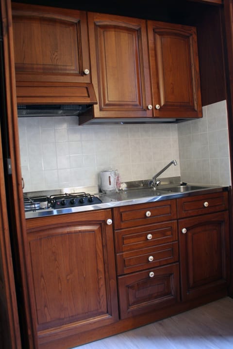 The kitchenette