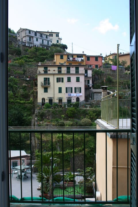 From the balcony