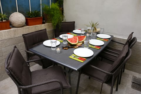 Private Terrace. One of the few in the Old Town.