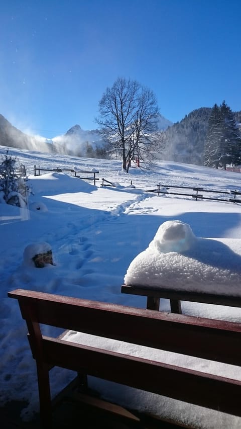 Walk straight into the nursery slope