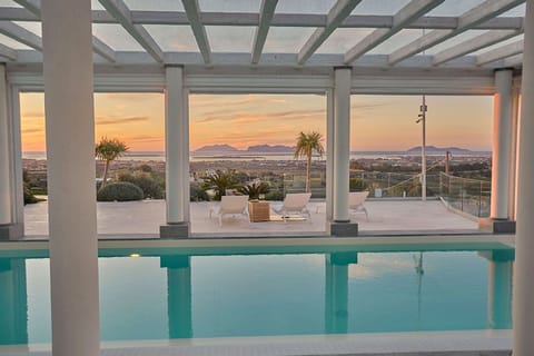 Indoor pool, a heated pool