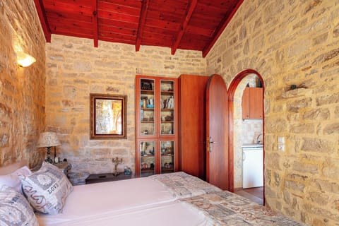 The bedroom also features an air condition, closet, en - suite bathroom