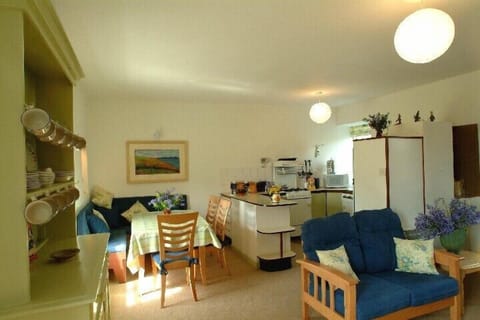 The Stables open-plan kitchen and dining area