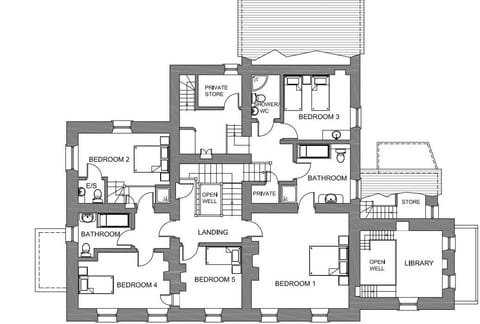 Westcove House 1st Floor plan