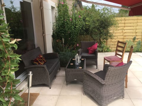 Outside sitting area