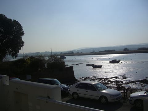 Winter view of estuary from balcony