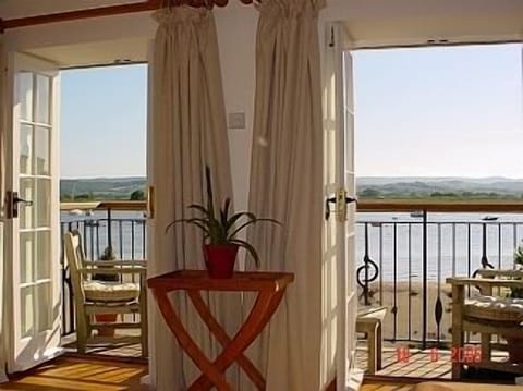 View of estuary from lounge