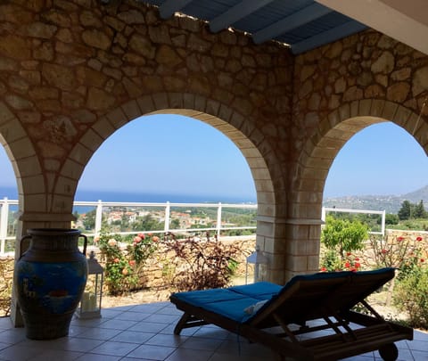 The out door Terrance with wonderful view