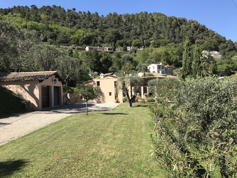 Driveway and view to Annexe and main House