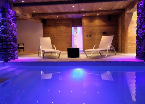 Indoor pool, a heated pool