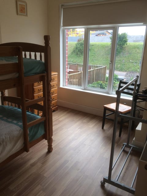 Front bedroom with bunk beds view 2.