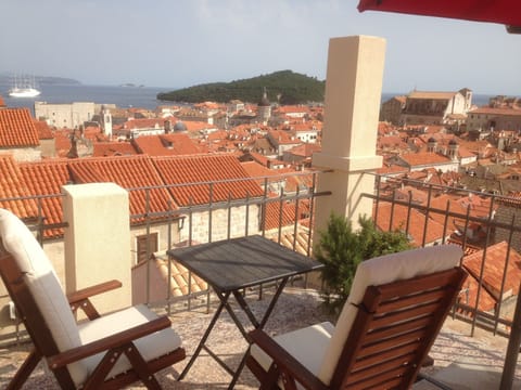 View of Old Town from terrace of House Hilda