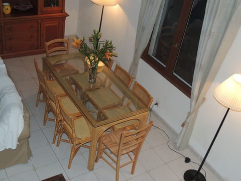 Interior dining area for 8