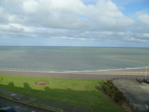 Beach nearby, sun loungers