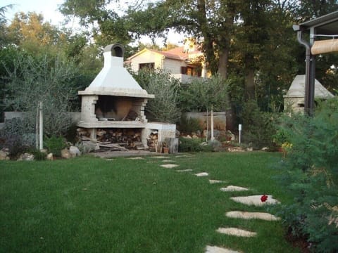 Barbecue in the garden